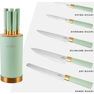 Woodland Herbal 6 Parça Bıçak Seti