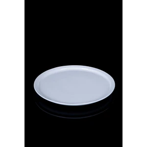 Pure White Dönerli Porselen Derin Yuvarlak Servis Tabak - 27 cm