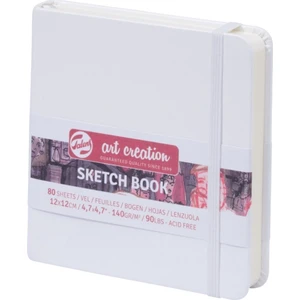 Sketchbook Sert Kapak Eskiz Çizim Defteri 12 x 12 cm 140 gr 80 Yaprak Beyaz