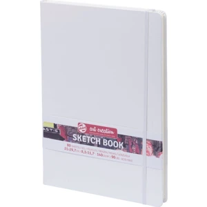 Sketchbook Sert Kapak Eskiz Çizim Defteri 21 x 29 cm. A4 140 gr 80 Yaprak Beyaz