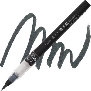 Kuretake Cambio Tambien Fırça Uçlu Çizim Kalemi Brush Pen No:20 Black