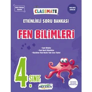 Okyanus Yayınları 4. Sınıf Fen Bilimleri Classmate Etkinlikli Soru Bankası