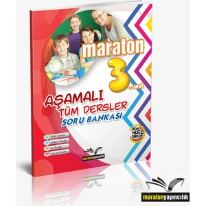 Maraton Yayıncılık 3. Sınıf Aşamalı Tüm Dersler Soru Bankası