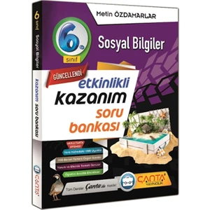 Çanta Yayınları 6.Sınıf Sosyal Bilgiler Soru Bankası