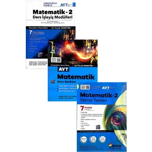 Aydın Yayınları AYT Matematik 3'lü SET(2020)