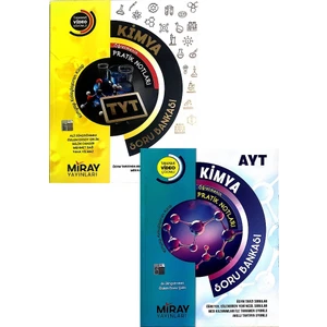 Aydın Yayınları Miray Yayınları TYT-AYT Kimya Soru Bankası Seti(2020)