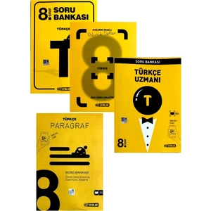 Hız Yayınları 8. Sınıf Türkçe Soru-Defter-Uzman-Paragraf Seti(2020)