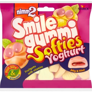 Smile Gummi Softies Yoghurt  Yumuşak Şekerleme 90gr