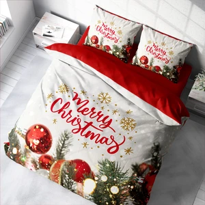 MonoHome NY Noel 3D Pamuk Saten Çift Kişilik Nevresim Takımı