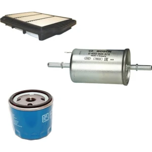 Filtre Bakım Seti Chevrolet Lacetti 1.4 1.6 Benzinli Hava + Yağ F.+ Yakıt Filtre Bosch