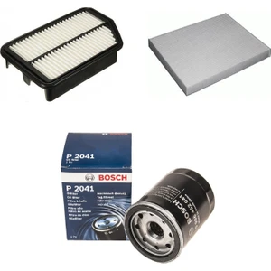 Filtre Bakım Seti Kia Sportage 1.6 2011+ Benzinli Hava + Yağ F.+ Polen Bosch