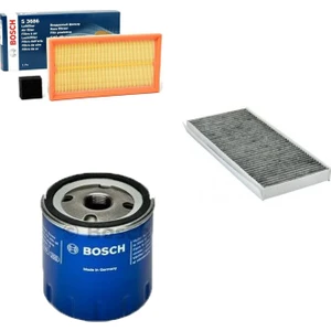 Filtre Bakım Seti Ford Focus 1.6 16V 1998-2004 Benzinli Hava + Yağ F.+ Polen Sardes