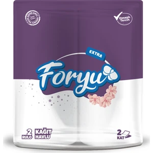 Extra Havlu 2 li x 2 katlı