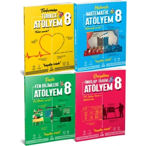 Arı Yayıncılık 8.Sınıf 4'Lü Atölyem Set