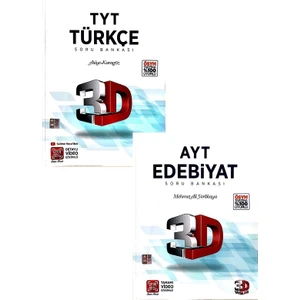 3D Yayınları TYT - AYT Türkçe Soru Bankası Seti