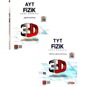3D Yayınları TYT-AYT Fizik Soru Bankası Seti