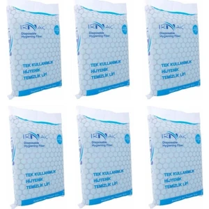Irmak Şampuanlı Hasta Vücut Yıkama Temizleme Lifi 20LI 6 Paket
