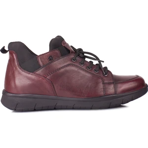 King Paolo 9525 624 Erkek Bordo Deri Bot
