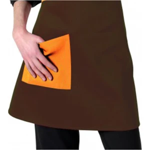 Medusa Forma Belden Önlük Master Şef - Barista - Aşçı - Kuaför - Tattoo - Mutfak - Chef Garson Önlüğü Turuncu