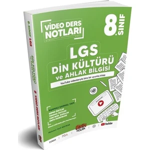 Benim Hocam Yayınları  LGS 8. Sınıf Din Kültürü ve Ahlak Bilgisi Video Ders Notları