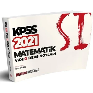 Benim Hocam Yayınları 2021 KPSS Matematik Video Ders Notları