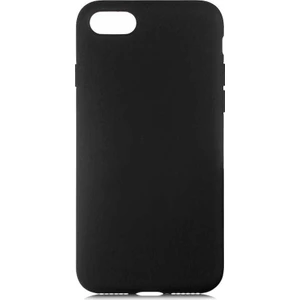 Coverzone Apple iPhone 7 Kılıf Delux Silky Termoplastik Siyah