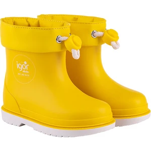 W10225 Bimbi Nautico Erkek/Kız Çocuk Su Geçirmez Yağmur Kar Çizmesi Sarı