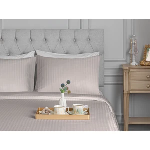 English Home Crystal Ipeksi Twill Tek Kişilik Nevresim Takımı 160 x 220 cm Taş Rengi