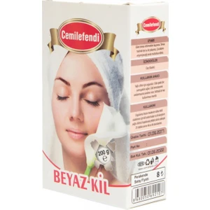 Cemilefendi Beyaz Kil 200 gr