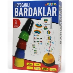 Heyecanlı Bardaklar - Zeka ve Strateji Oyunu - Hız Oyunu