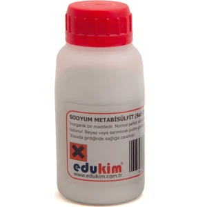 Sodyum Metabisülfit  Saf  250 gr Amb