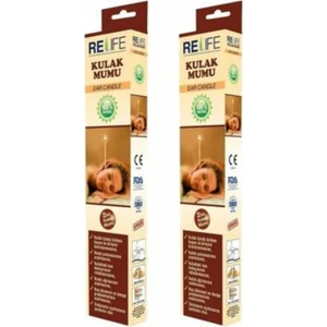 2 Kutu x Relife Kulak Temizleme Mumu Çubuğu Ear Candle