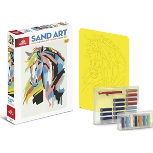 Red Castle Sand Art  Kum Sanatı  Yetişkin Kum Boyama Aktivite Seti  At