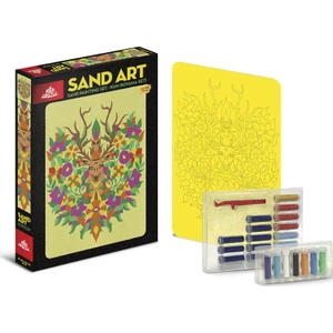 Red Castle Sand Art  Kum Sanatı  Yetişkin Kum Boyama Aktivite Seti  Geyik