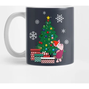 Piglet Around The Christmas Tree Winnie The Pooh Kupa Bardak
