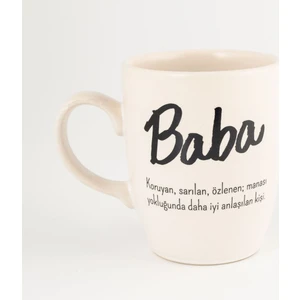 Palto Tasarım Baba Krem Oval Kupa