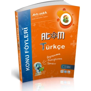 Artı Zeka Yayınları 8. Sınıf Atom Türkçe Konu Föyleri