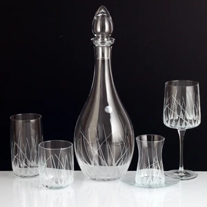 Paşabahçe Yeşim 61 Parça Dekorlu Su Takımı