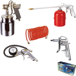 Max Extra Boya Tabanca Seti 5'li Kit Set Havalı Alet Seti
