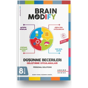 Brain Modify Düşünme Becerileri Geliştirme Seti - 8.sınıf