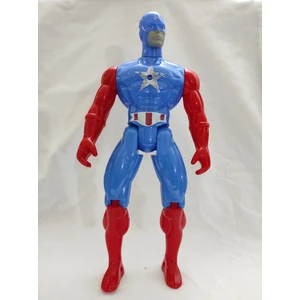 Blue Toys  Captain America Süper Kahraman 20 cm Işıklı Oyuncak