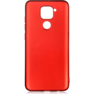 Tekno Grup Xiaomi Redmi Note 9 Kılıf Mat Premium Silikon Kılıf Kırmızı