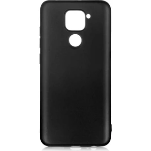 Tekno Grup Xiaomi Redmi Note 9 Kılıf Mat Premium Silikon Kılıf Siyah