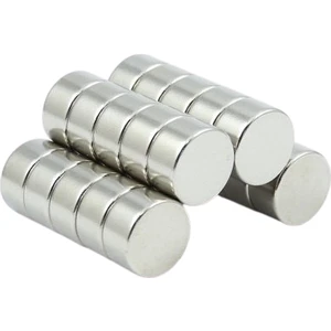 Neodyum Mıknatıs D10 x 5 mm - 10'lu - Yuvarlak Güçlü Neodyum