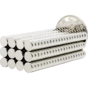 Neodyum Mıknatıs D6 x 3 mm - 100'lü - Yuvarlak Neodyum Deney ve Magnet Mıknatısı
