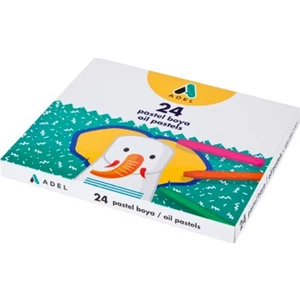 Pastel Boya Karton Kutulu 24 Renk 24'lü
