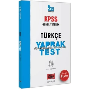 Yargı Yayınevi 2021 KPSS Genel Yetenek Türkçe Çek Kopart Yaprak Test
