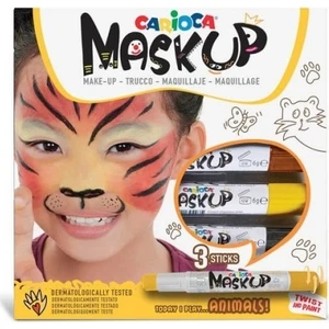 Mask Up Yüz Boyası Hayvanlar 3 Renk