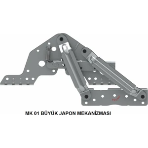 Çekyat-Kanepe Makas Takımı Büyük Japon Mekanizması