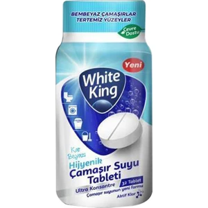 White King Çamaşır Suyu Tableti Karbeyaz 32'li
